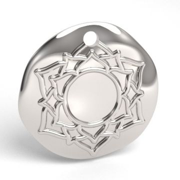 Zawieszka ozdobna Czakra Korony, srebro 925 S-CHARM 702 Zawieszka ozdobna Czakra Korony, srebro 925 S-CHARM 702