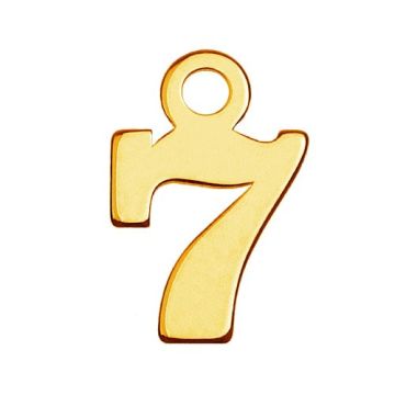 Zawieszka Cyfra Siedem 7, złoto próby 585 Zawieszka Cyfra Siedem 7, złoto próby 585