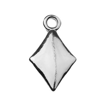 Zawieszka Romb wypukły, srebro 925 S-CHARM 301 Zawieszka Romb wypukły, srebro 925 S-CHARM 301