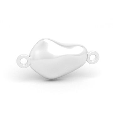 Łącznik o nieregularnym kształcie, srebro 925 S-CHARM 825 Łącznik o nieregularnym kształcie, srebro 925 S-CHARM 825