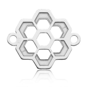 Łącznik geometryczny Kwiatek, srebro 925 BL 793 - 0,4 mm Łącznik geometryczny Kwiatek, srebro 925 BL 793 - 0,4 mm