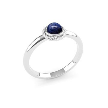 Pierścionek ozdobny z kamieniem naturalnym do wyboru, srebro próby 925, PB-0002-18 Pierścionek ozdobny z kamieniem naturalnym do wyboru, srebro próby 925, PB-0002-18