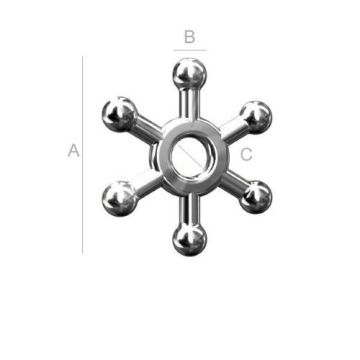 Przekładka Słoneczko,  srebro próba 925 ODL-00022 Przekładka Słoneczko,  srebro próba 925 ODL-00022