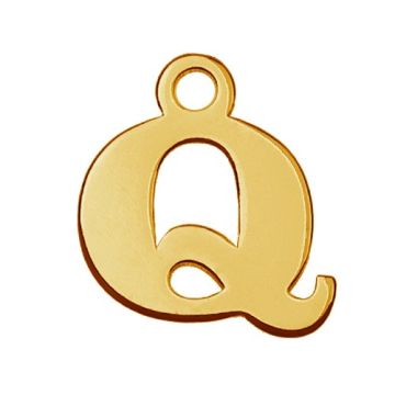 Zawieszka litera Q, złoto próby 585