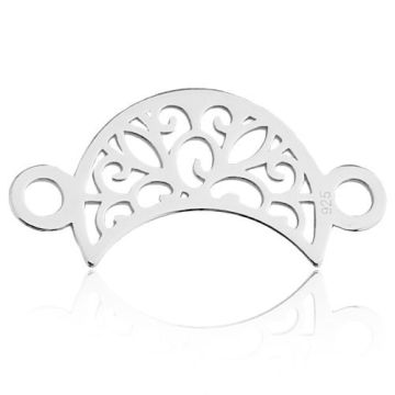 Łącznik ażurowy księżyc, srebro 925 BL 751 - 0,4 mm Łącznik ażurowy księżyc, srebro 925 BL 751 - 0,4 mm