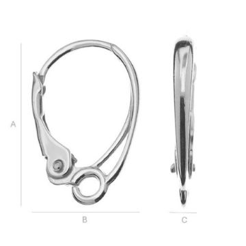 Bigle angielskie srebro próba 925 BA 36 Bigle angielskie srebro próba 925 BA 36