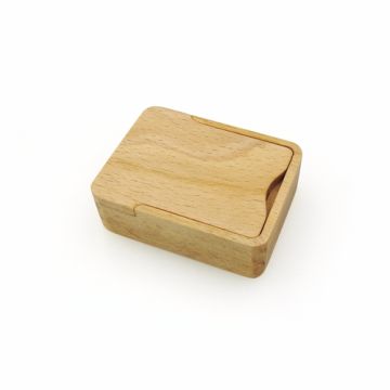 Ozdobne drewniane pudełko na biżuterię - z gąbką, 6,2 x 4,6 cm PD05 Ozdobne drewniane pudełko na biżuterię - z gąbką, 6,2 x 4,6 cm PD05