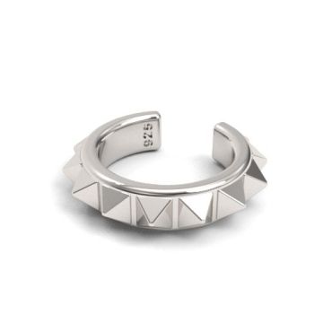 Ozdobna nausznica z kolcami, srebro 925 NA 23 Ozdobna nausznica z kolcami, srebro 925 NA 23