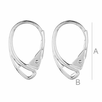 Bigle angielskie srebro próba 925 BA 1V3 Bigle angielskie srebro próba 925 BA 1V3