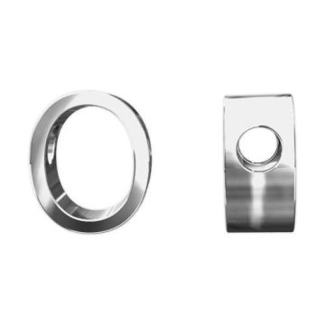 Zawieszka Litera O,  srebro 925 ALF O Zawieszka Litera O,  srebro 925 ALF O