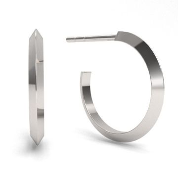 Baza do kolczyków, trójkątne sztyfty koła, srebro 925 EX 5 Baza do kolczyków, trójkątne sztyfty koła, srebro 925 EX 5