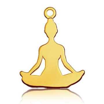 Zawieszka Joga Kwiat Lotosu, złoto próby 585 Zawieszka Joga Kwiat Lotosu, złoto próby 585