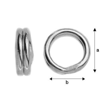 Podwójne ogniwa srebro próba 925 OG 4,0 Podwójne ogniwa srebro próba 925 OG 4,0