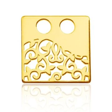 Zawieszka Celebrytka Kwadrat, złoto próby 585 Zawieszka Celebrytka Kwadrat, złoto próby 585