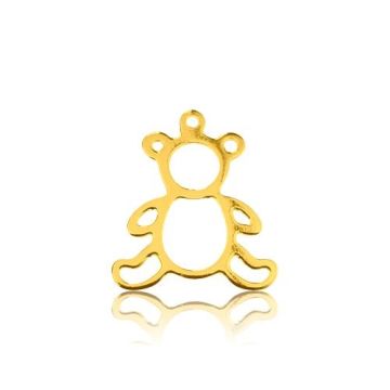 Zawieszka Miś, złoto próba 585