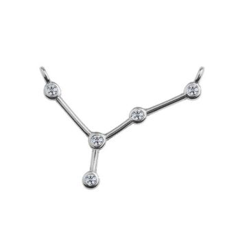 Łącznik / Zawieszka Rak Znak Zodiaku z kamieniami, srebro 925 S-CHARM 359 Łącznik / Zawieszka Rak Znak Zodiaku z kamieniami, srebro 925 S-CHARM 359