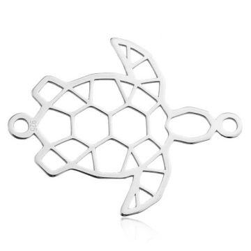 Łącznik / Zawieszka Żółw Origami, srebro 925 BL 625 - 0,4 mm Łącznik / Zawieszka Żółw Origami, srebro 925 BL 625 - 0,4 mm