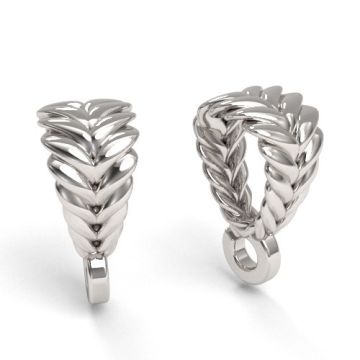 Ozdobny krawat, wzór jodełki, srebro 925 KR 20 Ozdobny krawat, wzór jodełki, srebro 925 KR 20