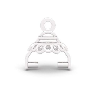 Krawat ozdobny, ażurowy do mniejszych kamieni typu grot, sopel, srebro próba 925 KRK 13 Krawat ozdobny, ażurowy do mniejszych kamieni typu grot, sopel, srebro próba 925 KRK 13