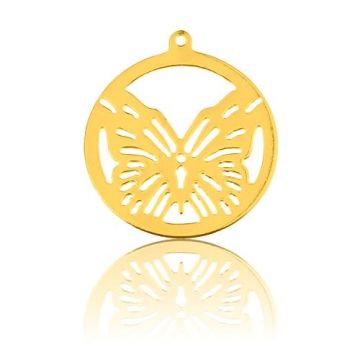 Ażurowy Motyl, złoto próba 585 Ażurowy Motyl, złoto próba 585