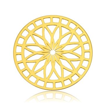 Zawieszka ażurowa Rozeta do łapacza snów, złoto próby 585 Zawieszka ażurowa Rozeta do łapacza snów, złoto próby 585