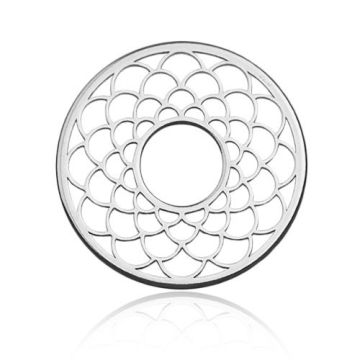 Zawieszka / Łącznik Rozeta do łapacza snów, srebro 925 BL 505 - 0,4 mm Zawieszka / Łącznik Rozeta do łapacza snów, srebro 925 BL 505 - 0,4 mm