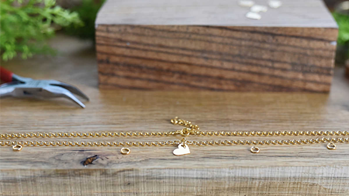 Naszyjnik DIY 1 krok