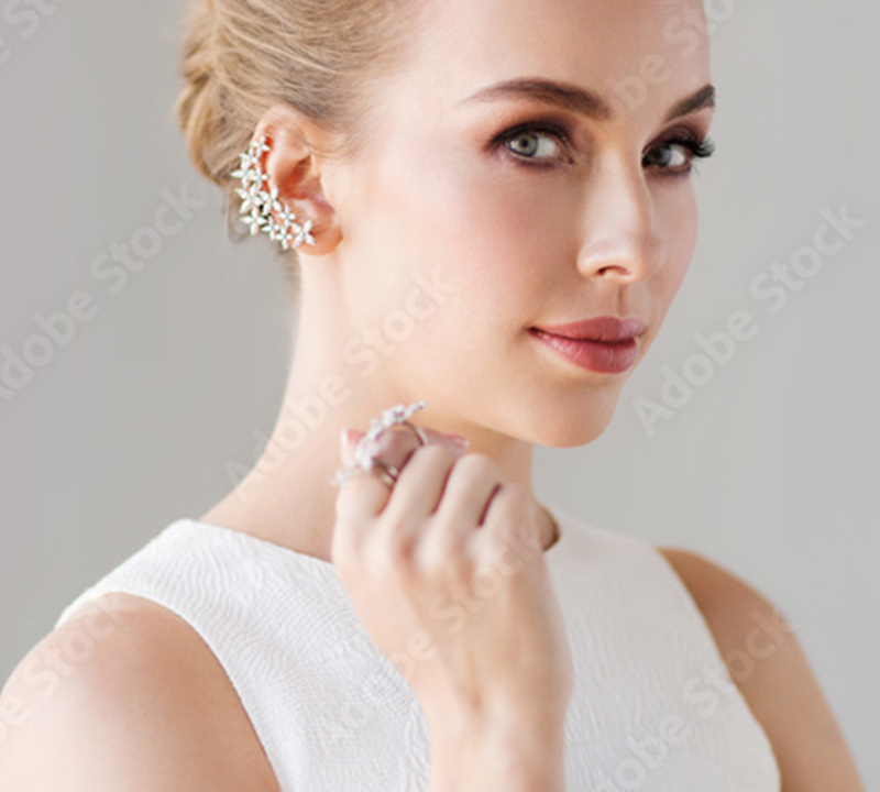 Srebro i kryształki Srebro 925 i kryształki Preciosa