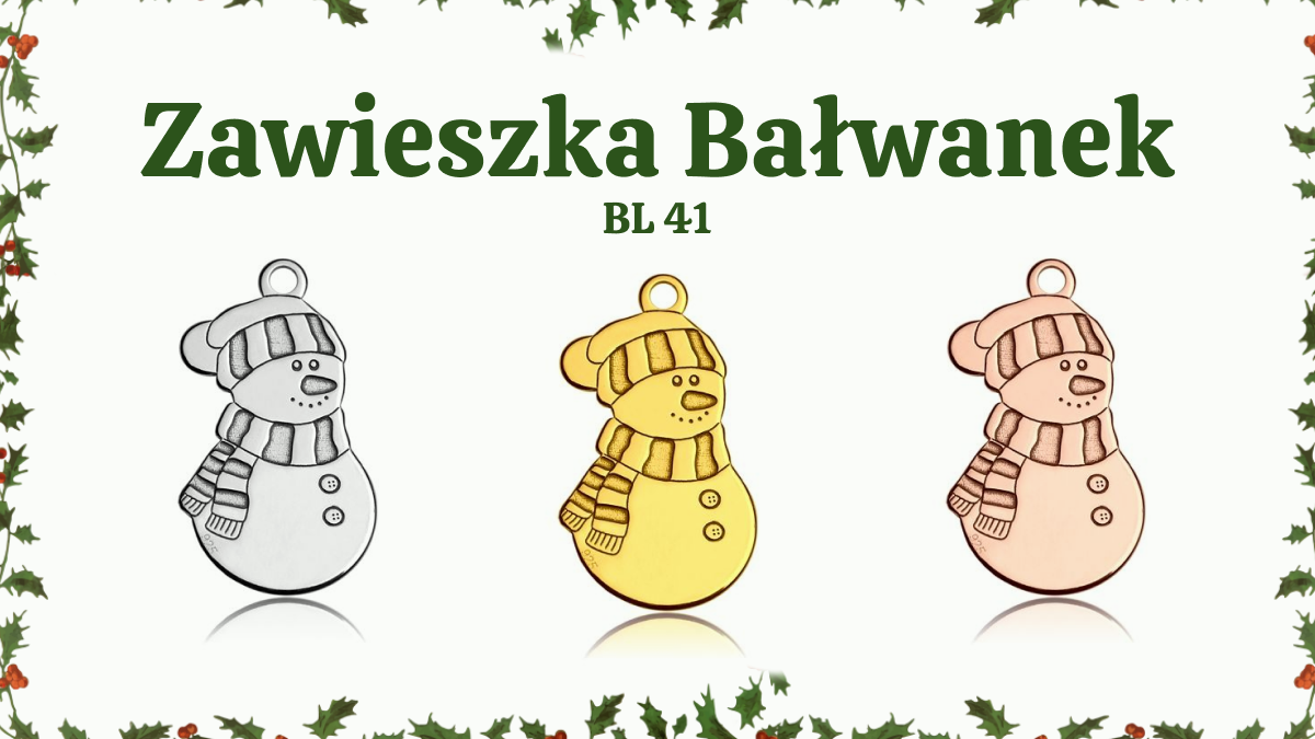 Zawieszka bałwanek