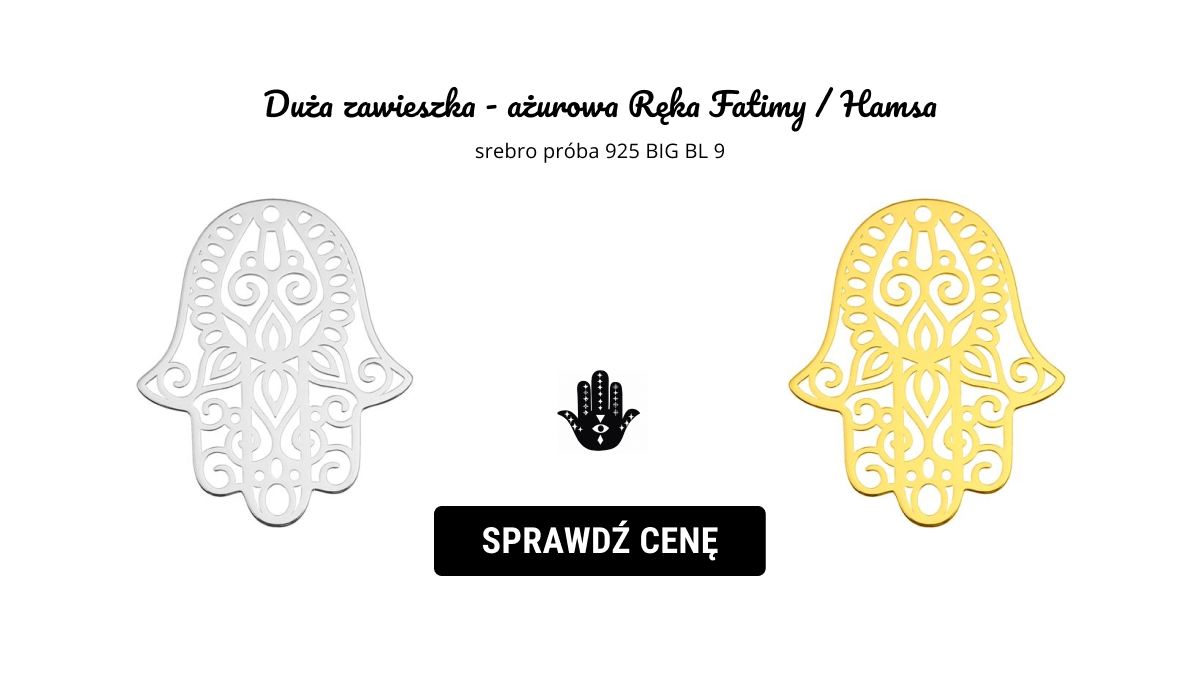 Zawieszka ręka Fatimy