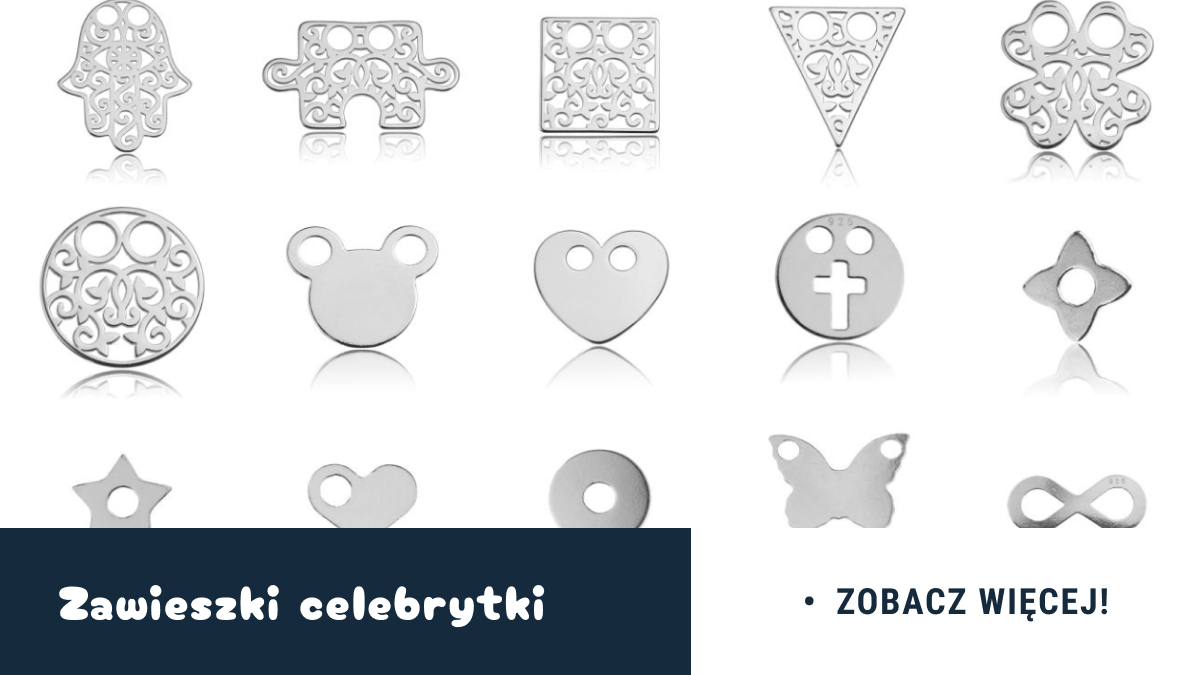 Zawieszki handmade celebrytki