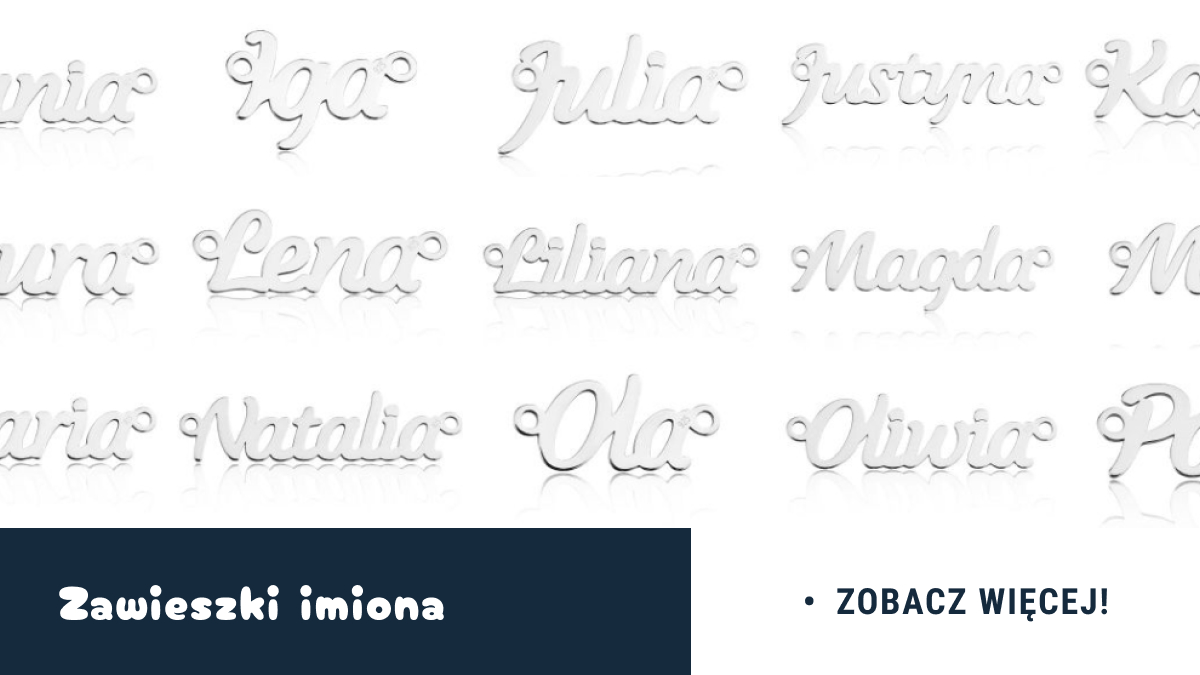 Zawieszki handmade literki